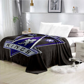 Los Angeles Kings Hockey Team Flannel Fleece Throw Blanket